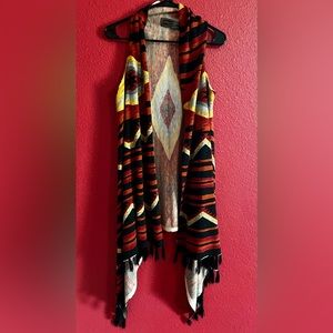 Double D Ranch Sleeveless Cardigan Vest